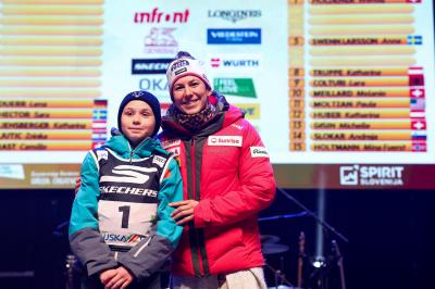 Official draw of starting numbers for Audi FIS Ski World Cup Slalom in Kranjska Gora