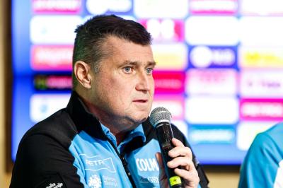 Slovenia Women's Ski team during press conference before AUDI FIS World Cup races in Kranjska gora