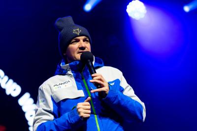 Audi FIS Ski World Cup 2026 Giant Slalom Award Ceremony in Kranjska Gora