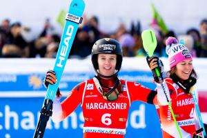 Camille Rast kraljica Kranjske Gore 2026, Caterina Sinigoi blizu prvih točk